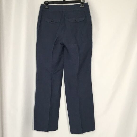 Loft Linen Blend Straight Leg Pants (UC4) - Picture 3 of 7